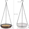 Water tray network disk hanging chain