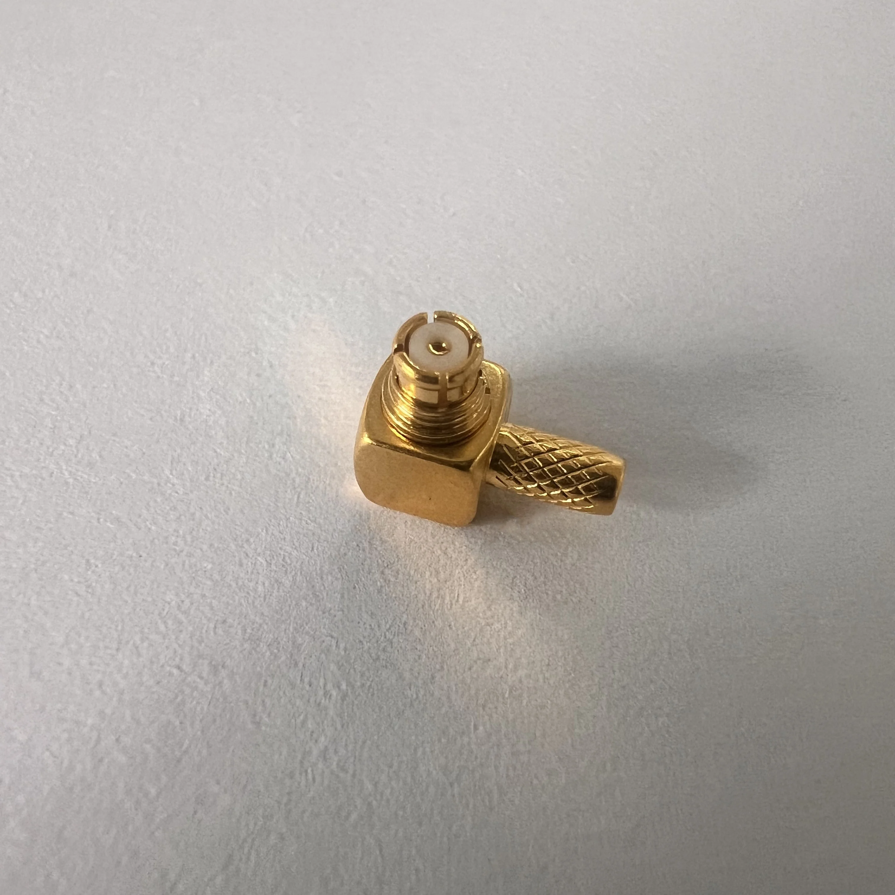 product manufacturer supply smp kw15 connector rg316 rg174 cable female bent head dc0 6g smp connector-1