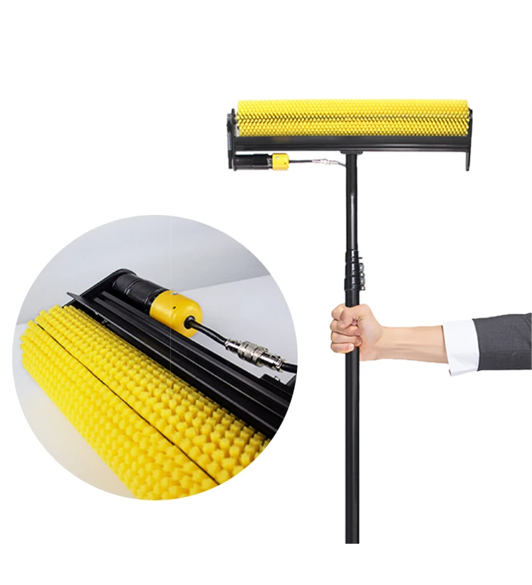 PV Panel Solar Panel Cleaning Brush Telescopic Role Photovoltaic