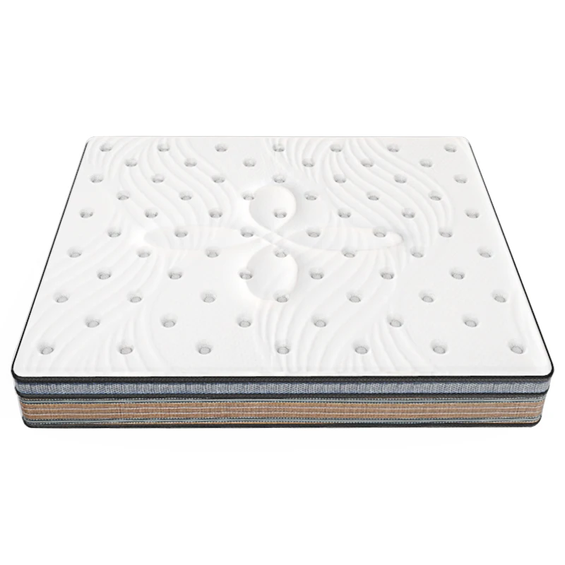 AIDI Cheap Price Bonnell Spring Mattress Sleepwell King Double Twin Queen High Density Gel Cooling Memory Foam Roll up in a Box