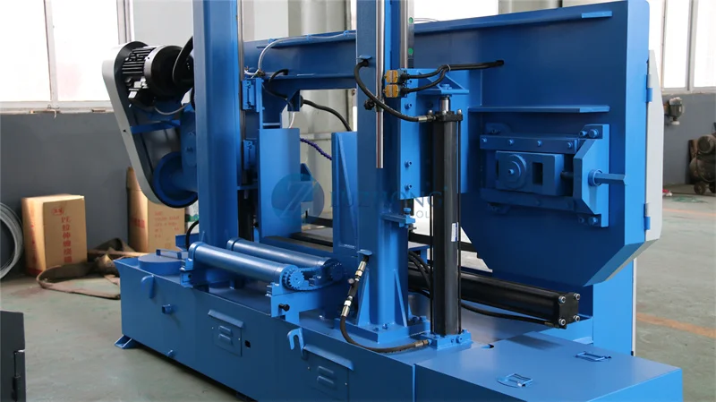 Linear Rails Horizontal Metal Band Sawing Machine GB4250 Cutting Band Saw Machine