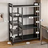 Black, 90cm long (4 baskets, 4-layer backboard)