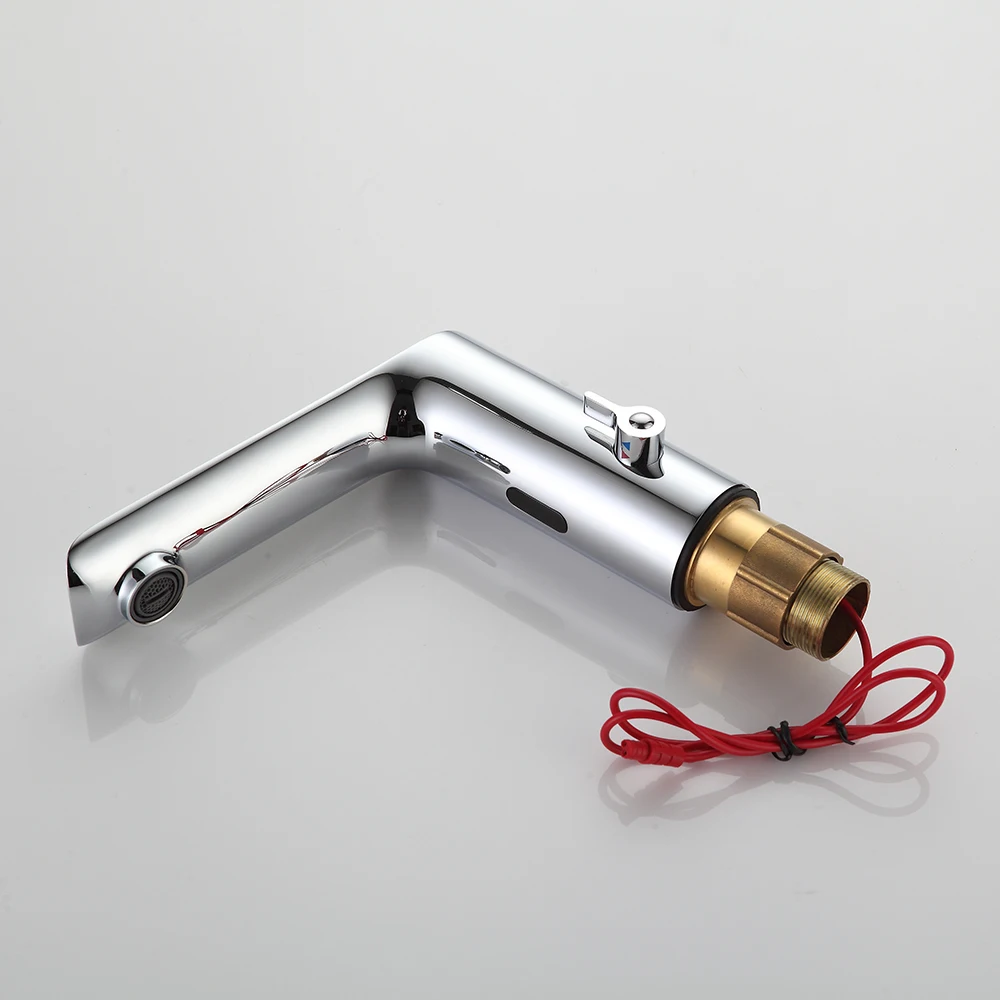 F1205 Temperature Controlled Brass Automatic Sensor Water Tap for Wash Basin Kitchen Bathroom