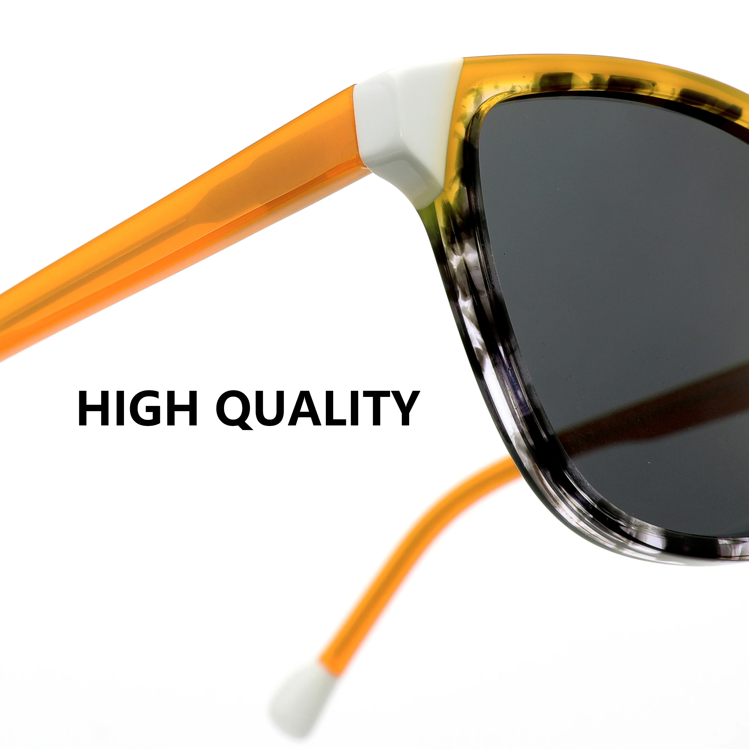 Trendy Square Polarized Sunglasses for Women – UV400 TAC Acetate Frame Womens Polarized Square Sunglasses with UV400 Protection  main image 4