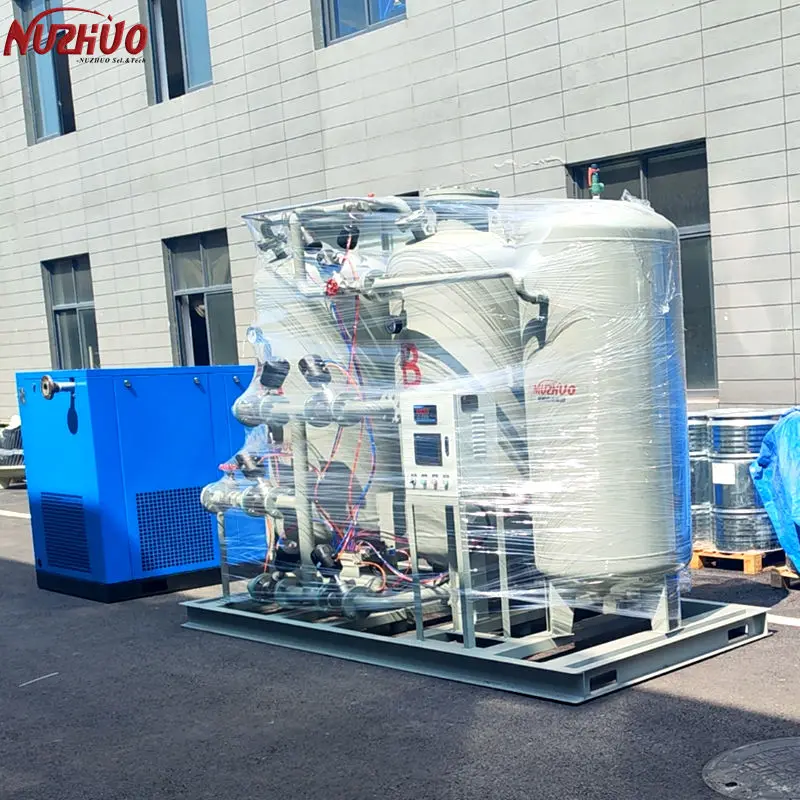 NUZHUO Plant N2 Generator Popular Small Nitrogen Generator Equipment Nitrogen Gas Generator