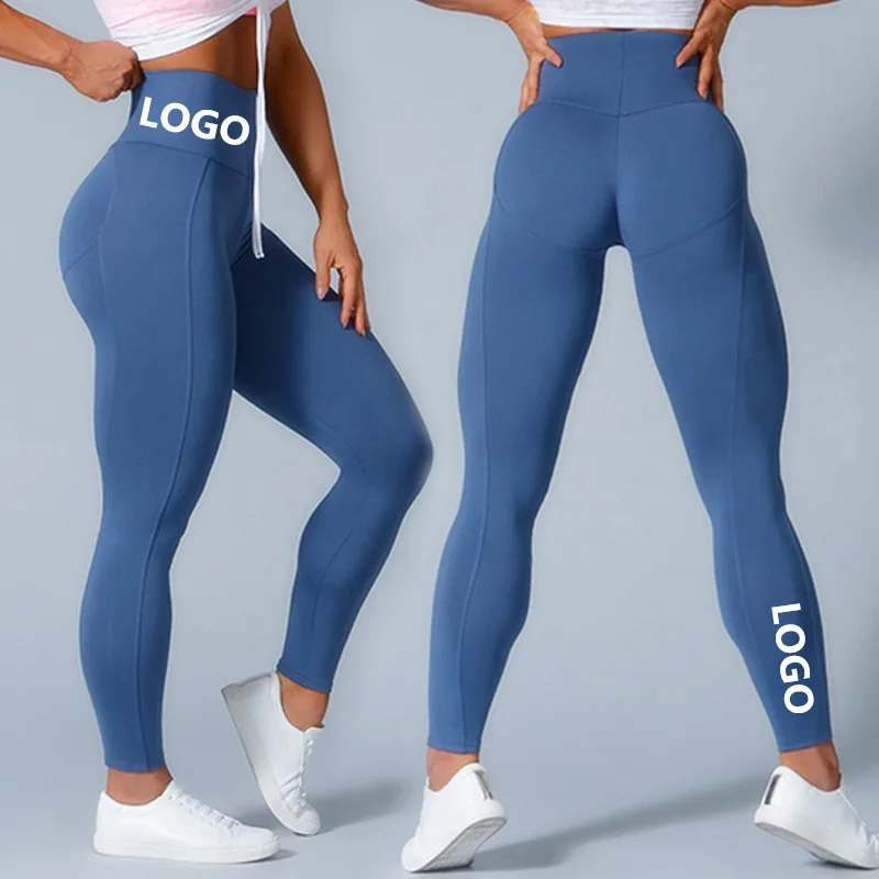 Wholesale High Quality Butt Lift Leggings Custom Logo Peach Hip