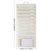 สีขาว 8 ช่องสี่เหลี่ยมขนาดใหญ่ + ตารางเรียน