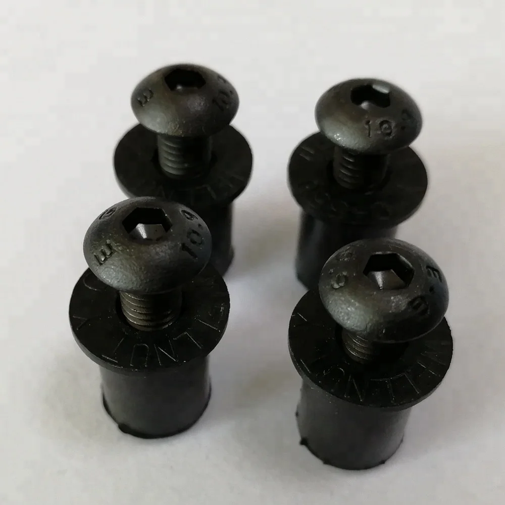 Windshield Bolt M5 Rubber Nut for Sealing Holes or Isolating the Vibration of a Motorized Kayak