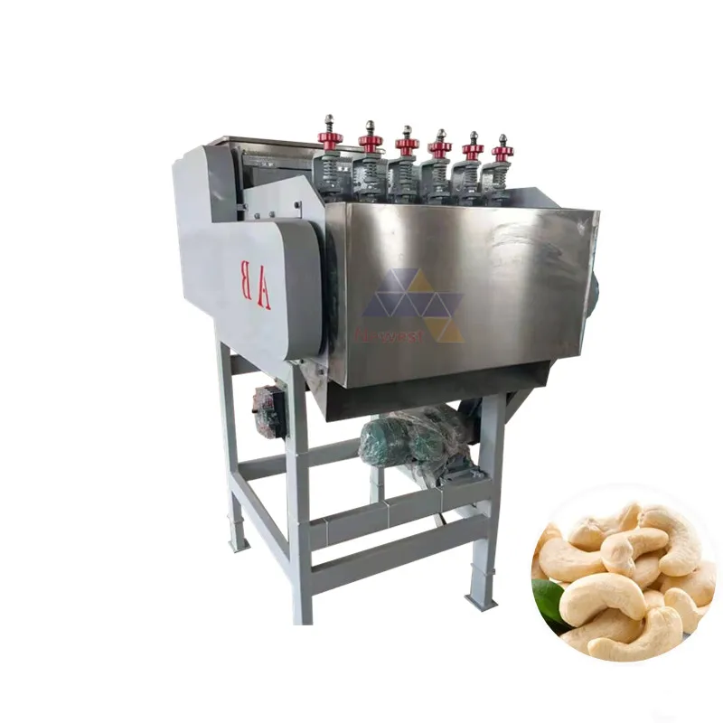 6 резак, машина для удаления скорлупы орехов кешью