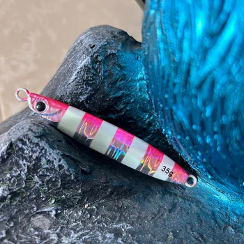 In Stock Wholesale Artificial Hard Bait Metal Jig 35g Sea Fishing Slow Jigging Lure for Saltwater Fish – Metal Jig – view 3