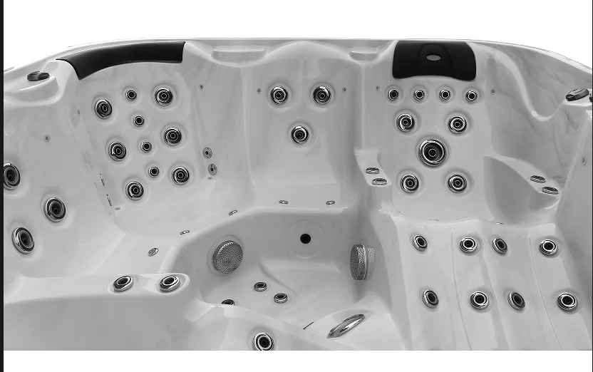 5-Person Acrylic Hot Tub with 77 Total Jets and 3KW Heater for Ultimate Relaxation