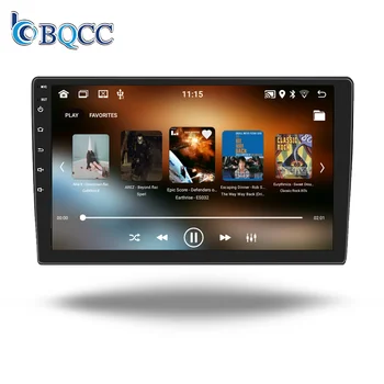 BQCC 2 Din 9" quad/Octa core HD screen android 13 wireless Android auto carplay GPS WIFI BT RDS DVR mirrorlink car player 9090