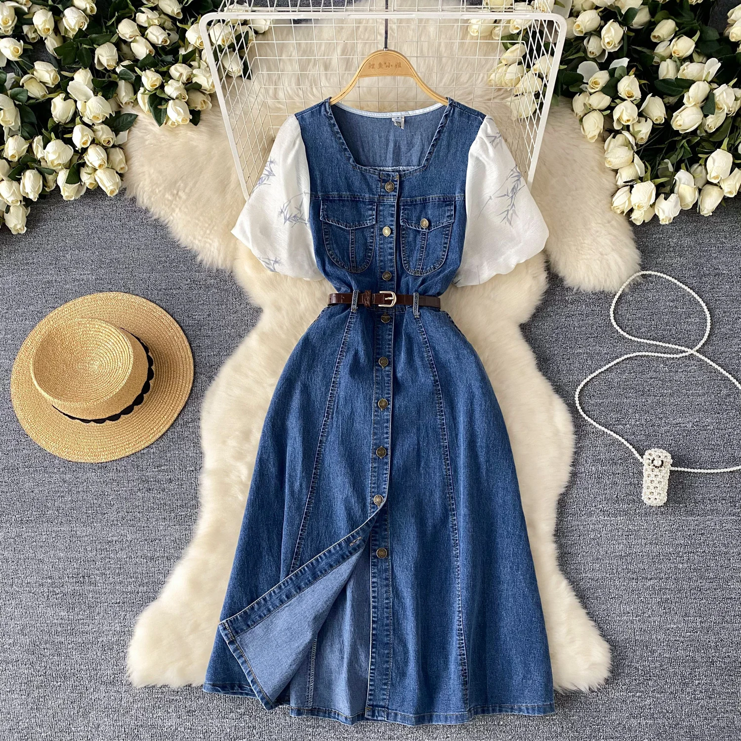 sachin and babi light blue dress 50 Must-Have Casual Summer Dresses Under $50