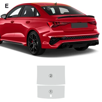 For Audi RS3 Limousine/Sedan Edition 2021-2024 Full Body Clear Protective Film Invisible Car Coat PPF Lamp