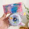 Ciambella rotonda blu