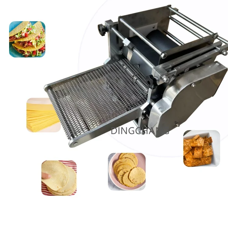 9/15/18/20cm Automatic Pizza Tortilla Press Machine Chapati Taco Tortilla Making Machine Electric Mexico Corn Tortillas Machines