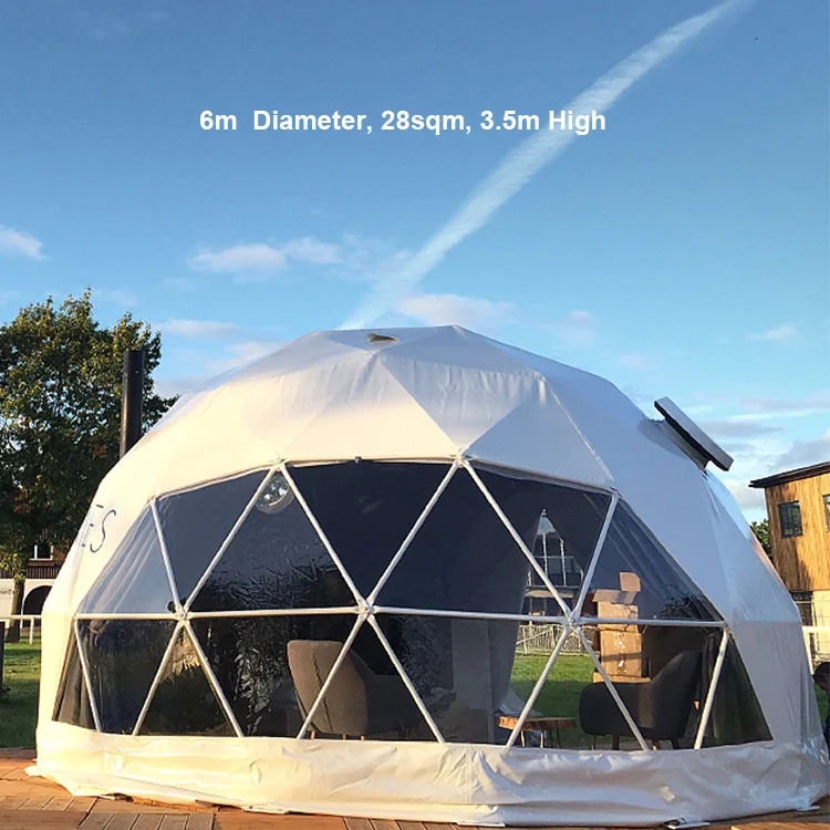 グランピングテントドーム4m 5m 6m 7m 8m測地線ドームハウス| Alibaba.com
