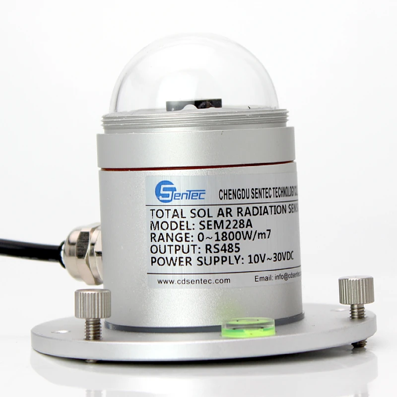 SEM228A Solar Radiometer Solar Radiation Meter Solar Greenhouse Radiator Radiation Measurement Device