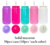 116OZSOLID02 แก้วมาการอง 16 ออนซ์
