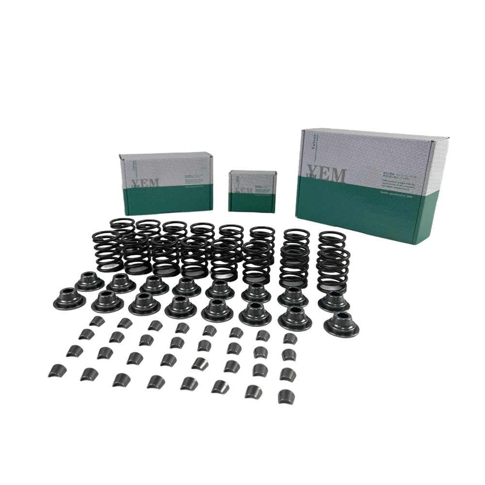 Repair Kit V4000 Valve Spring Kit Spring Seat & Retainer for Kubota Engine Parts With Warranty
