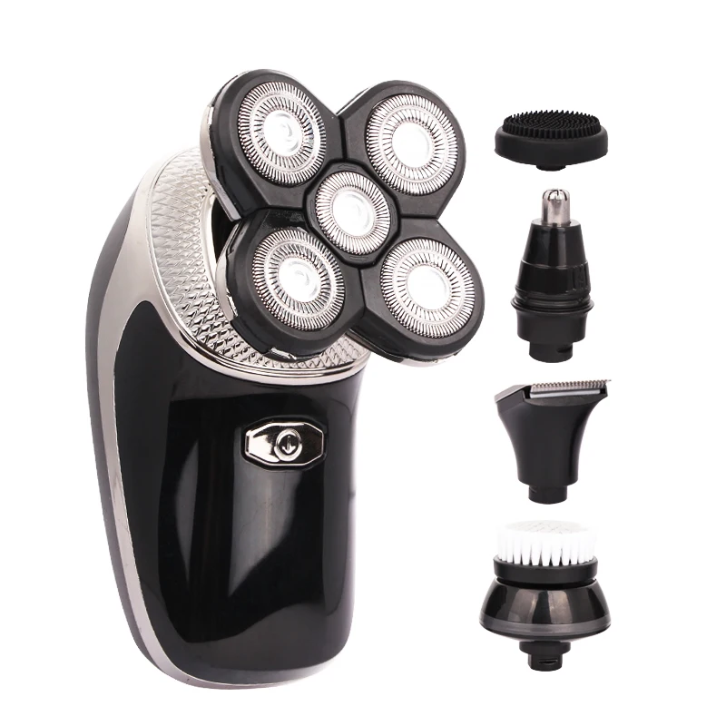 4 in 1 Nose Trimmer Electric Wireless Hair Clipper Rechargeable Cordless Portable Intelligent Men Shaver