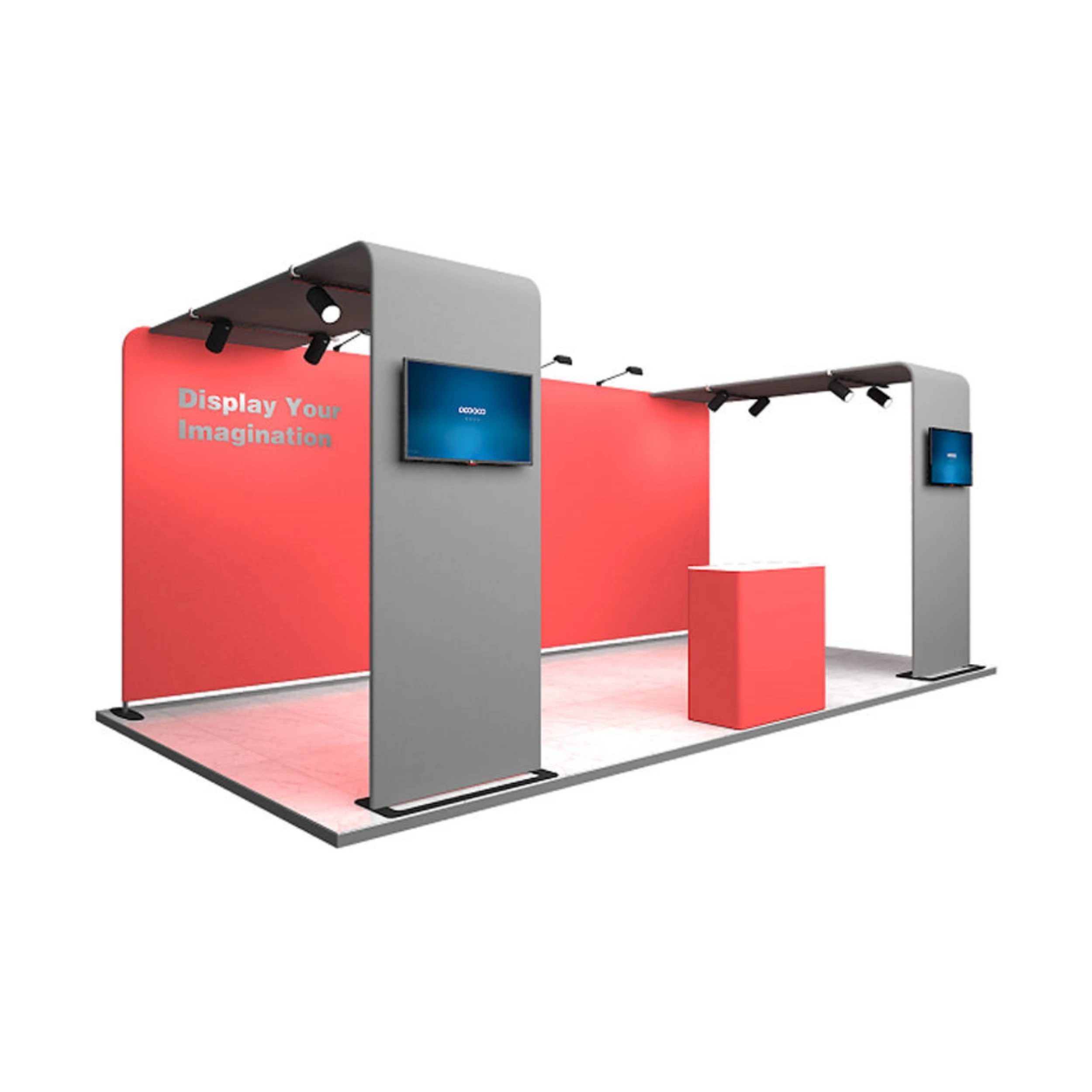 Custom Design ADMAX Aluminium Modular 10x20 Tradeshow Display Portable Exhibition Booth Trade Show Booth