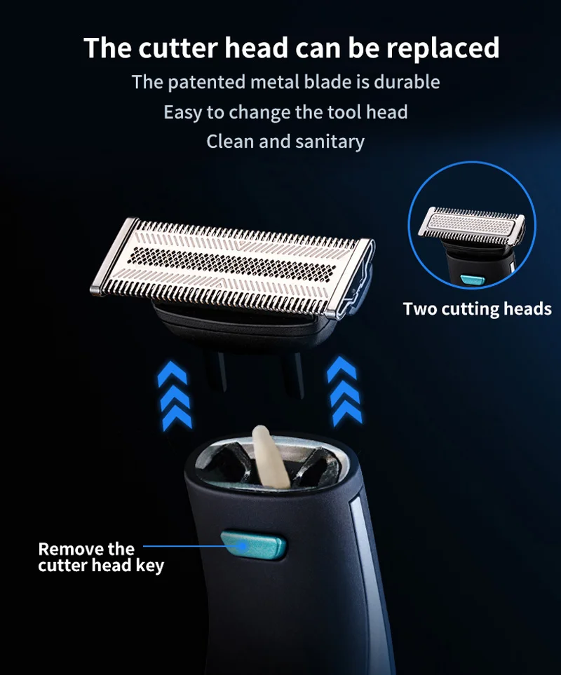reciprocating electric shaver