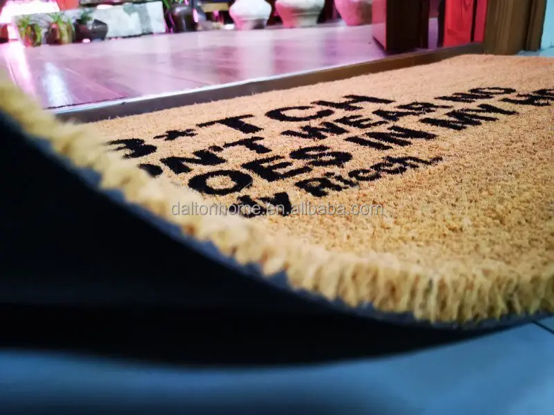 Custom Printed Logo Coco Coir Doormats Buy Coir Logo Doormats