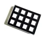 Noir12pcsStyle de couverture rabattable