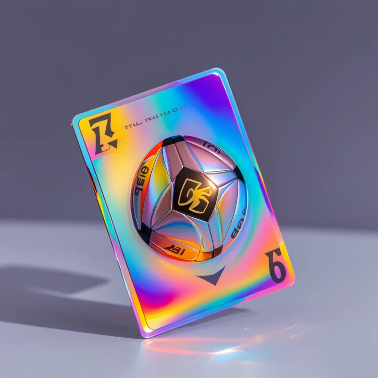 Manufacturer Card Game Maker Customize Foil Holographic Playing Cards  Printing Collectible Football/basketball Star Cards