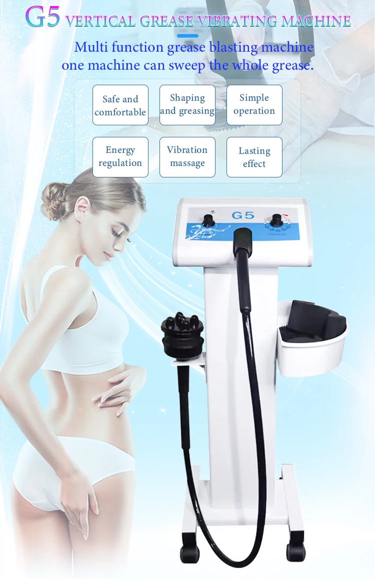 New Product Electric Full G5 Vibrator 5 Heads Massage Weight Loss Detox Cellulite Reduction Body