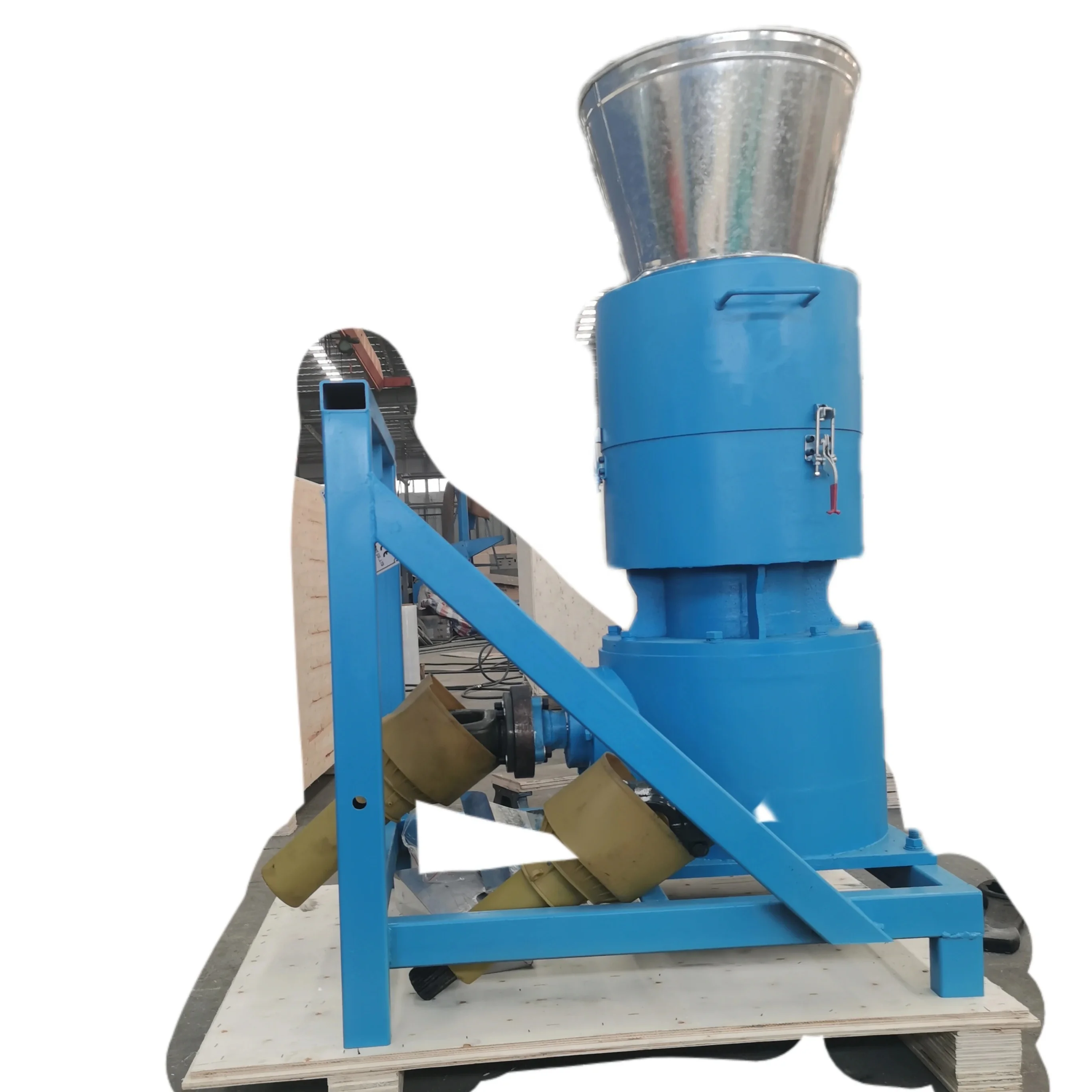PTO Biofuel Making Machine Grass Wood Granules Boiler Pellet Biomass Machines Pallet Pellet Press Machine