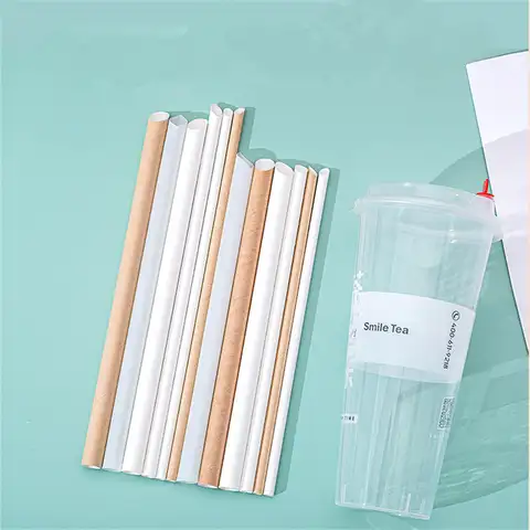 Биоразлагаемые трубочки от DECHEN PACKAGING.