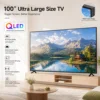 TV antideflagrante da 100 pollici