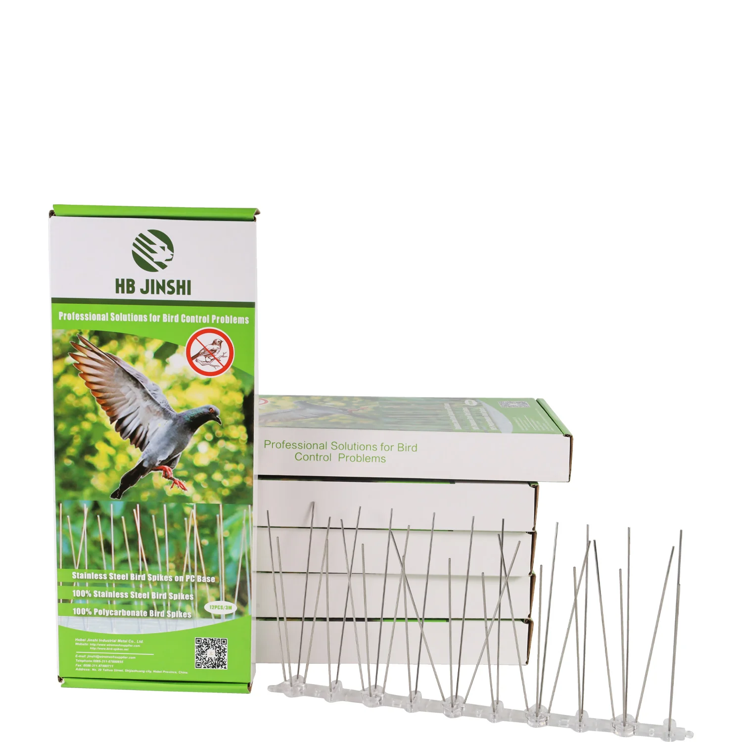 Vogelspikes Aus Edelstahl 304 – 37 Stück, 12 M Abdeckung, Für Taubenabwehr, Zaun & Dach