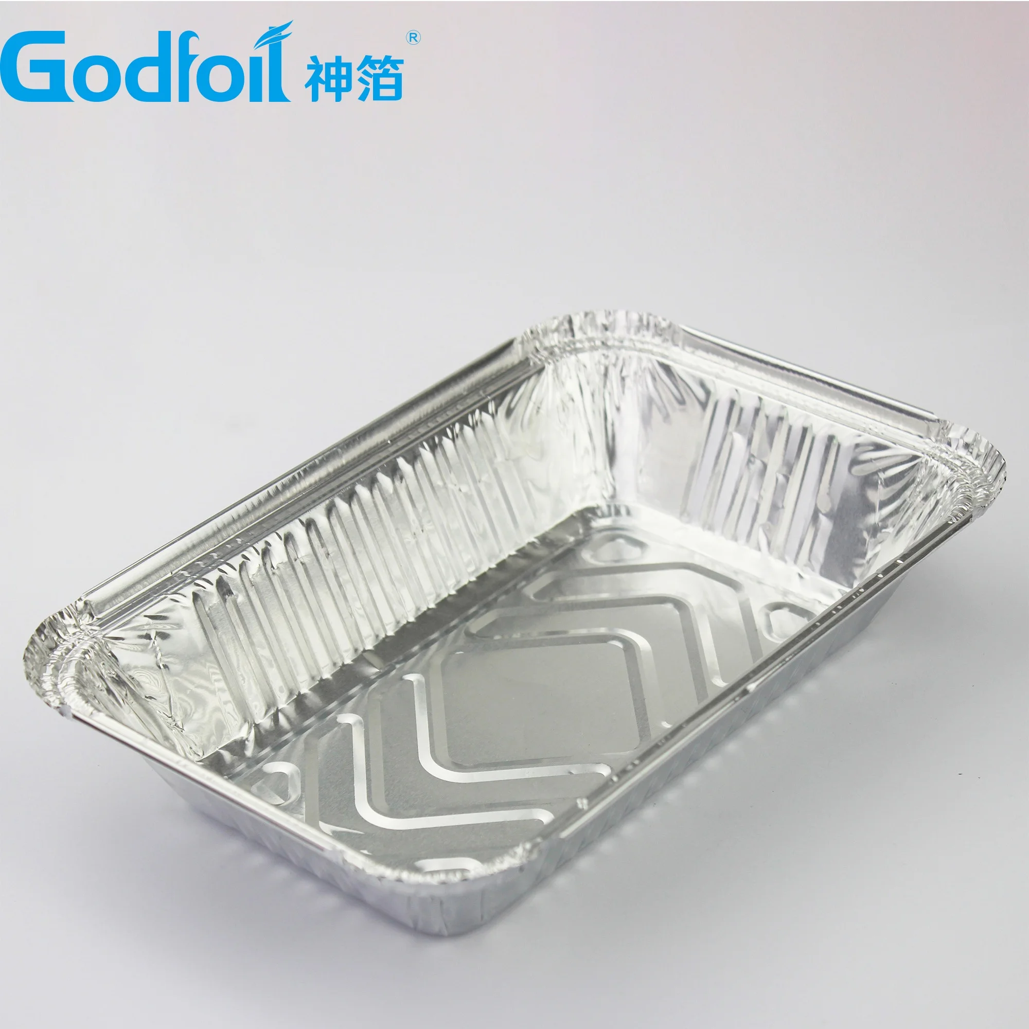 8389 Disposable Aluminum Foil Take-out Containers Disposable Aluminum Foil  Container With Lids