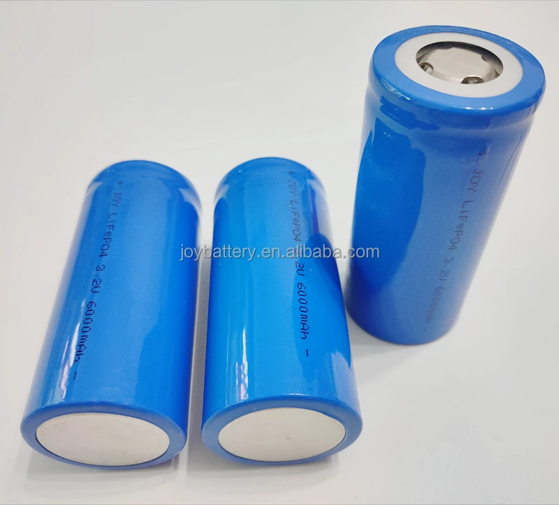 High Capacity Rechargeable Lifepo4 Ifr 32650 32700 3.2v 6000mah Battery Cell In Stock Buy