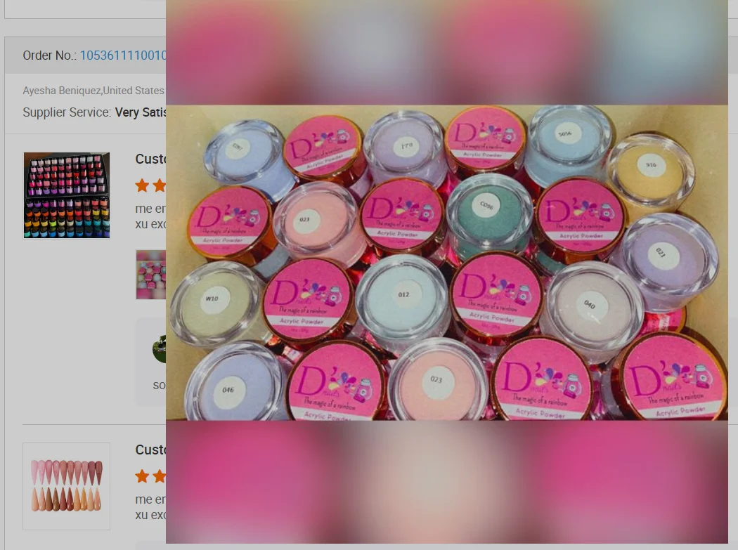 120 Colors 10ml Fine Nail Art Acrylic Dipping Powder Bulk Wholesale