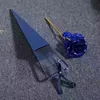 Blue rose with blue box