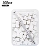 100PCS-Juego blanco