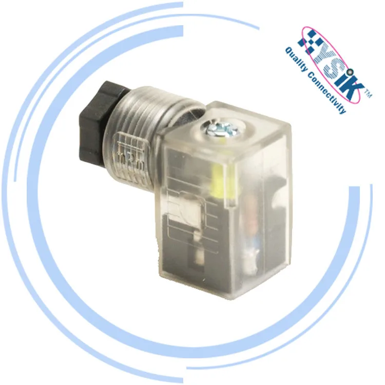 Hysik DIN EN 175301-803 ソレノイドコネクタプラグ 220V対応