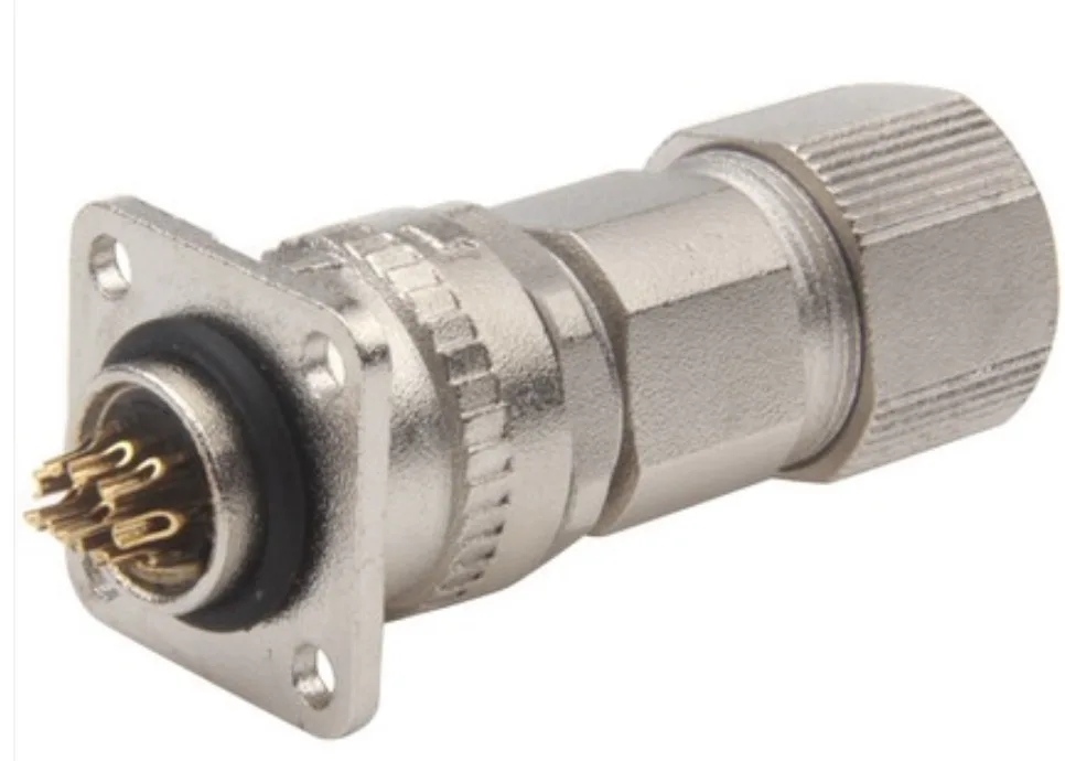 DDK CM10 WATERPROOF CONNECTOR CM10-SP10s-m Mitsubishi Servo Motor Encoder Elbow Aviation Plug Square Disk Connector Ddk-10 Core