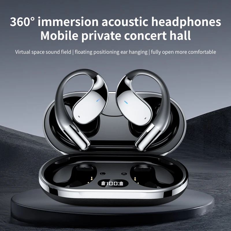 YYK-Q39 Wireless Earphones - AI Real-Time Language Translation
