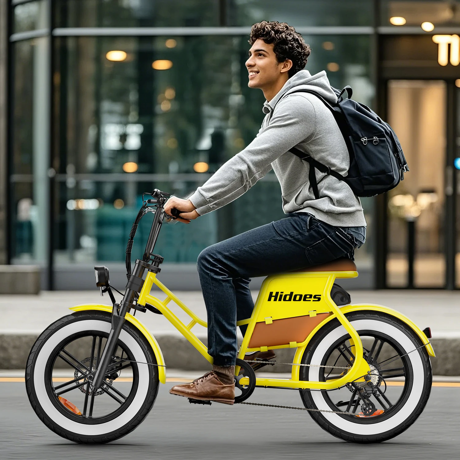 Best Buy Offer Women's Hybrid Electric Bicycle - 20inch Fat Tire Step-Thru Design, 700w Motor, 17ah Battery - Hidoes C8 - Image 4