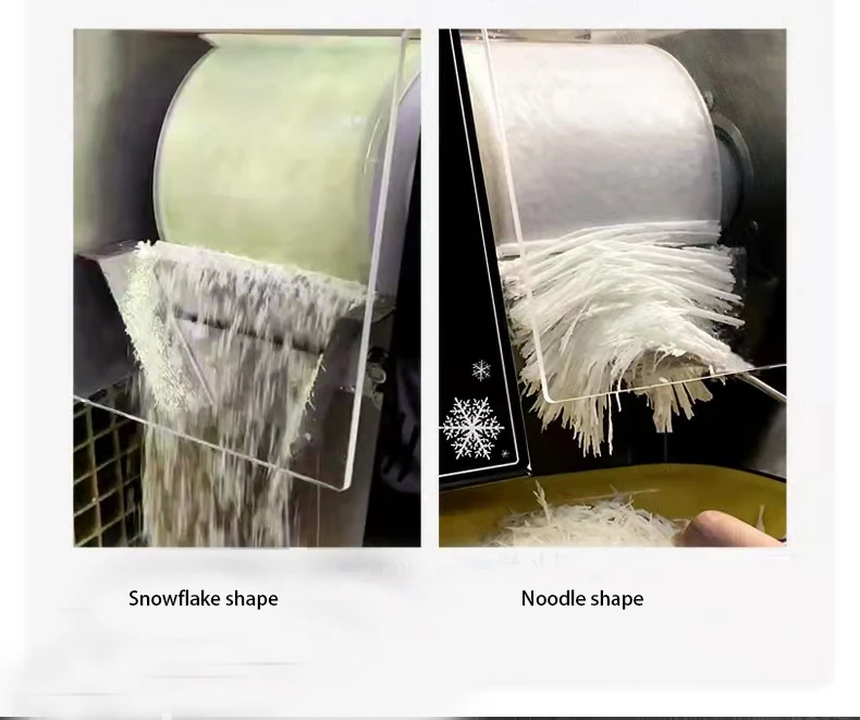 Shaved Ice Machine High Quality Snow Flake Ice Shaver Maker Traditional Korean Dessert Bingsu Machine