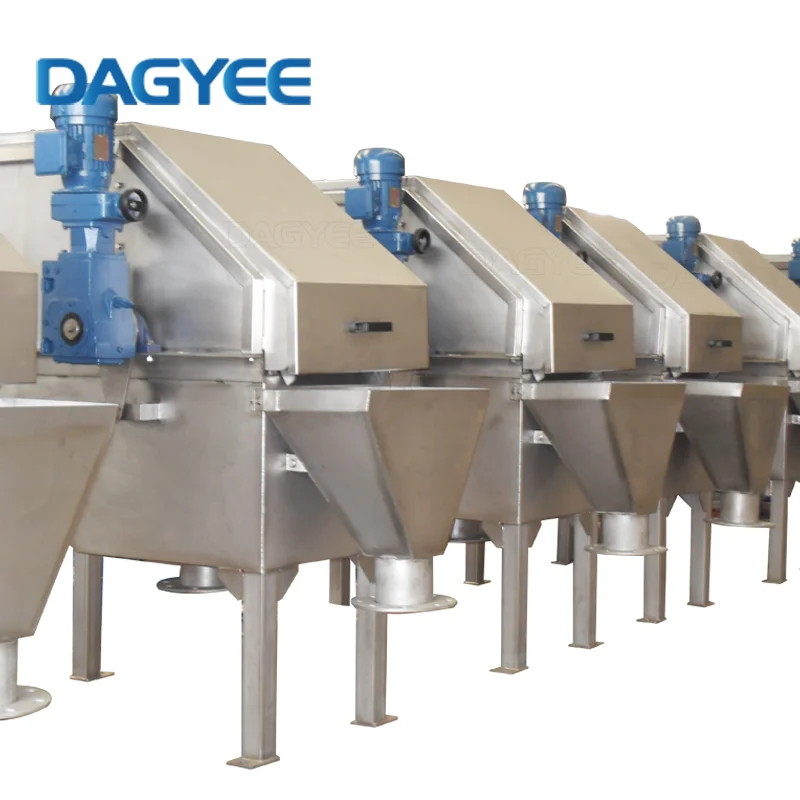 Mechanical Parabolic Rundown Customized Wastewater Static Sieve Filter Bend Stainless Steel Screen