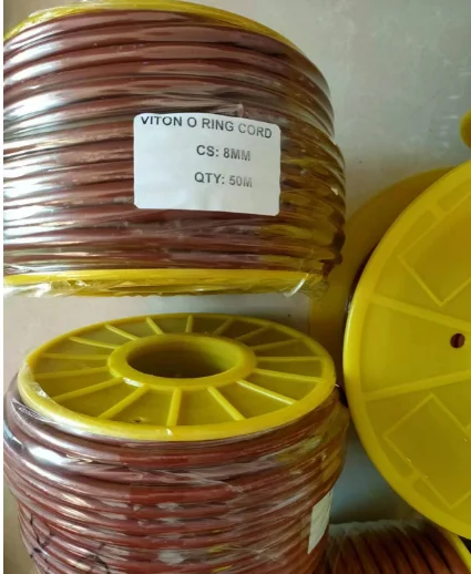 High Performance NBR FKM Extruded Rubber O Ring Cord 6mm|