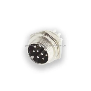 GX16-2/3/4/5/6/7/8/9/10Pin Male & Female Diameter 9 Pin GX16 Circular Connector Aviation Socket Plug 16mm Wire Panel Connector