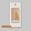 Mixed Color Long Stick Candles, Gold 10 Boxes