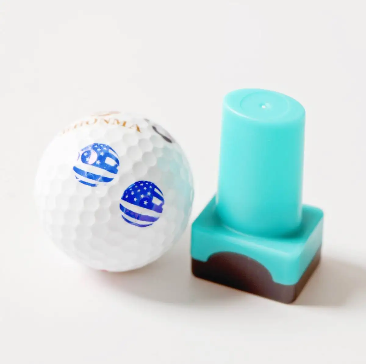 Large New Custom Golf Ball Marker Personalized Golf Ball Stamper Alignment Marking Golf Ball